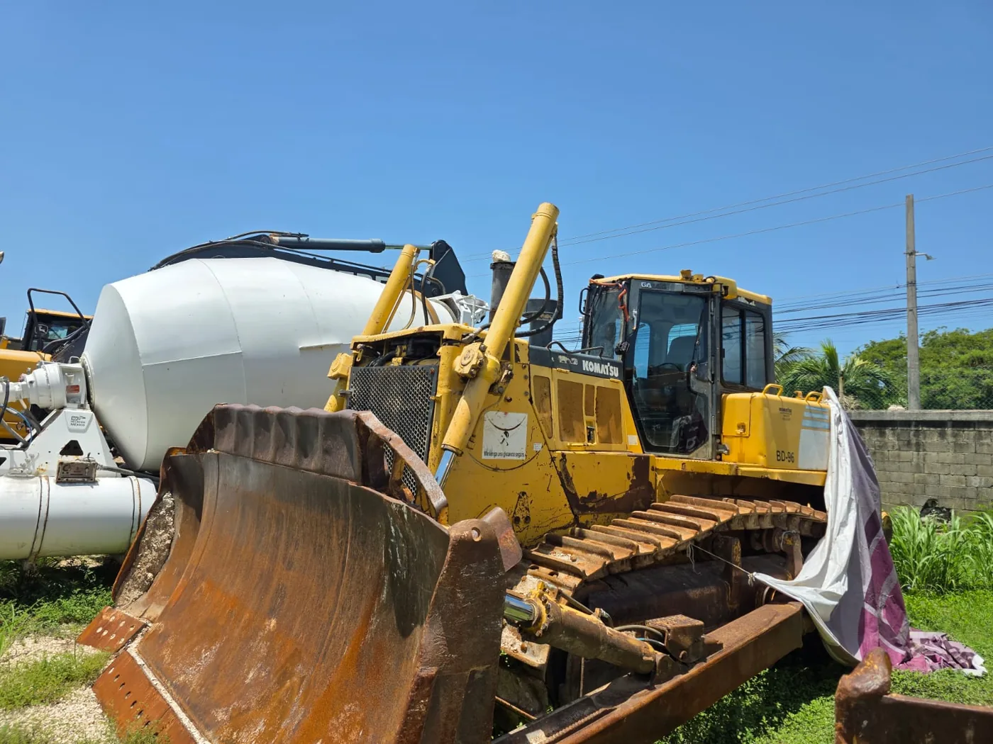 Bulldozer Komatsu D155AX-6EO, unidad BD-096