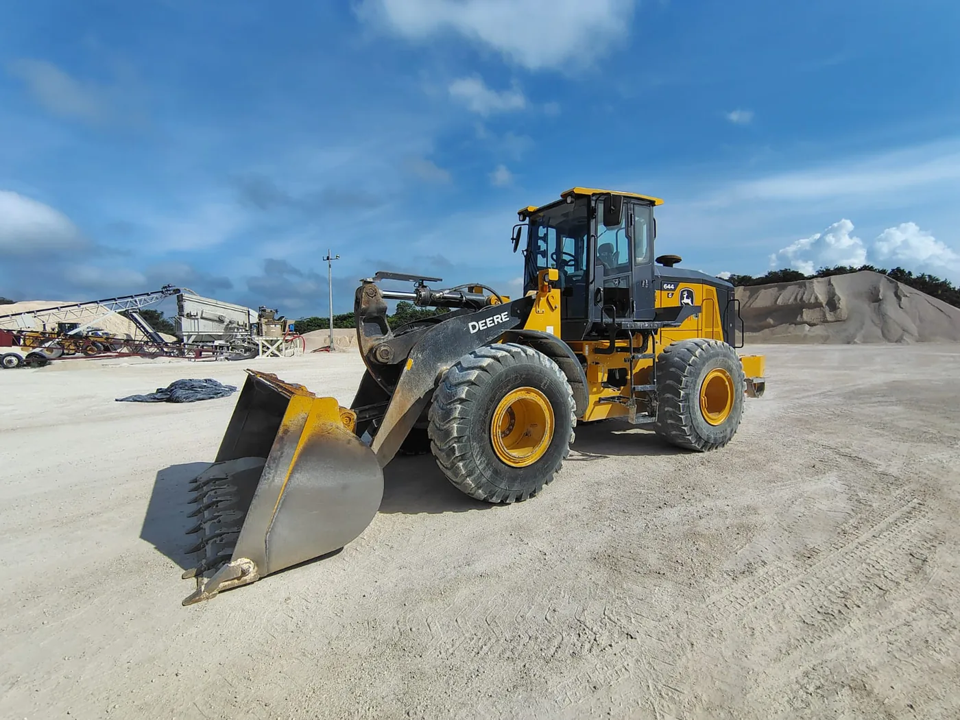 Cargador frontal John Deere 644G, unidad CF-17