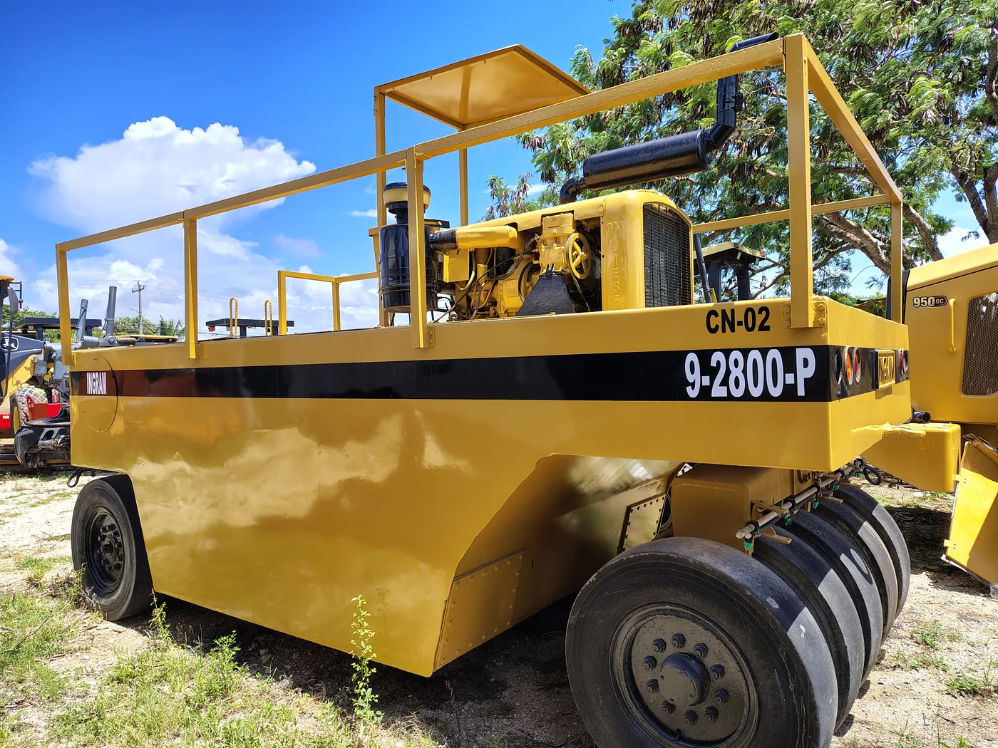 Compactador neumático Ingram 9-2800-P, unidad CN-02