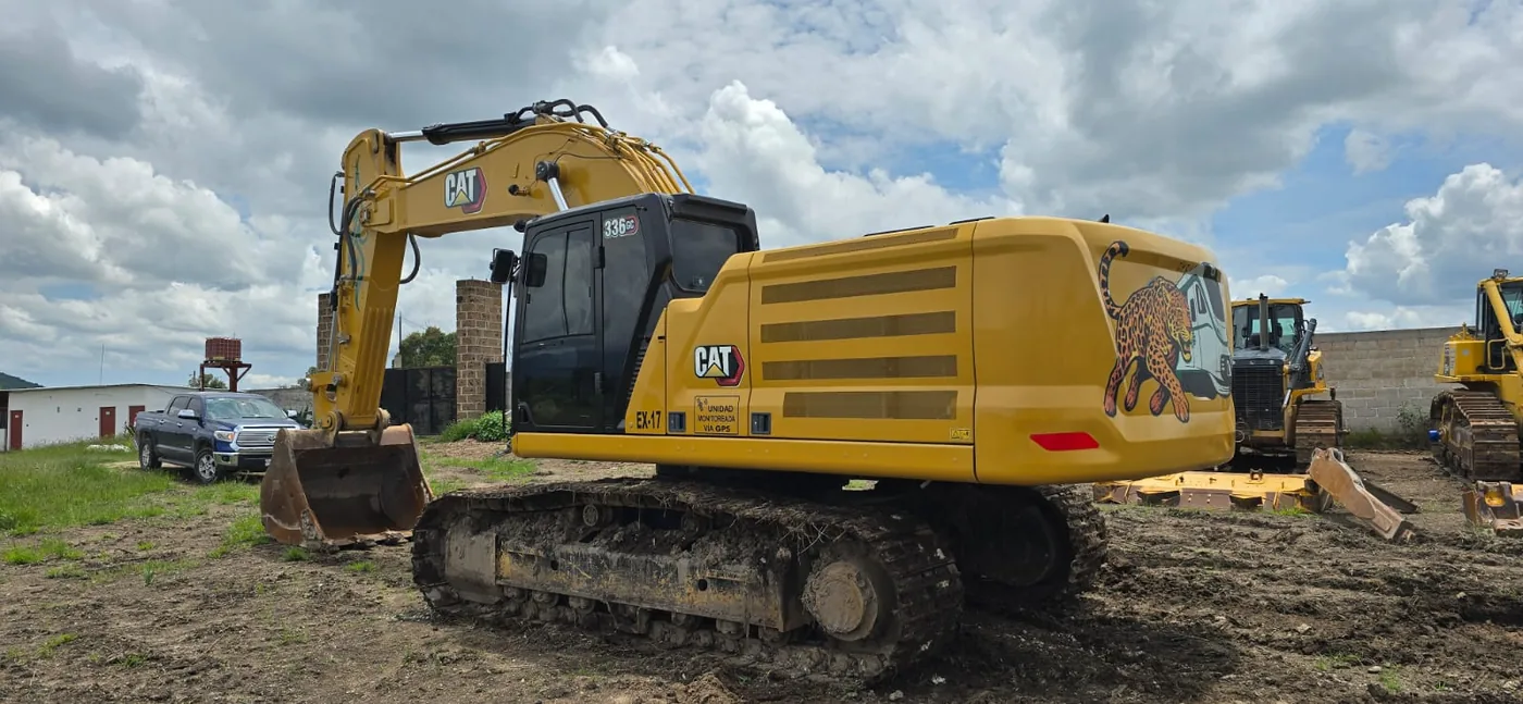 Excavadora Caterpillar 336GC, unidad EX-17