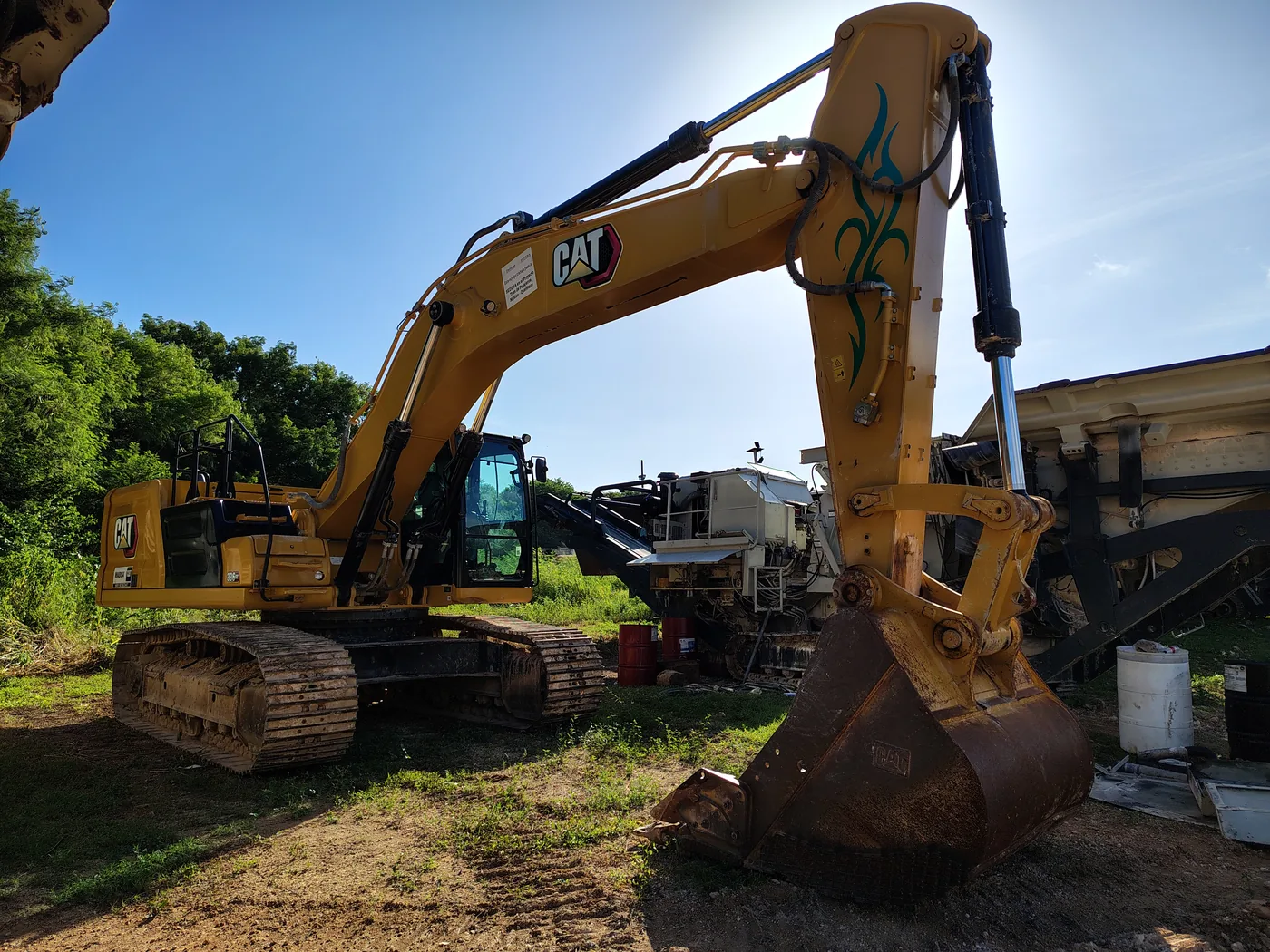 Excavadora Caterpillar 336GC, unidad EX-18