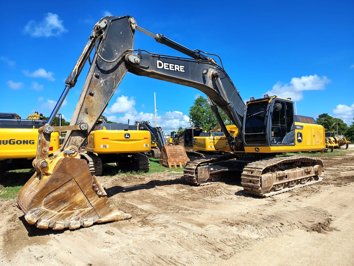 Excavadora John Deere 350GLC, unidad EX-21