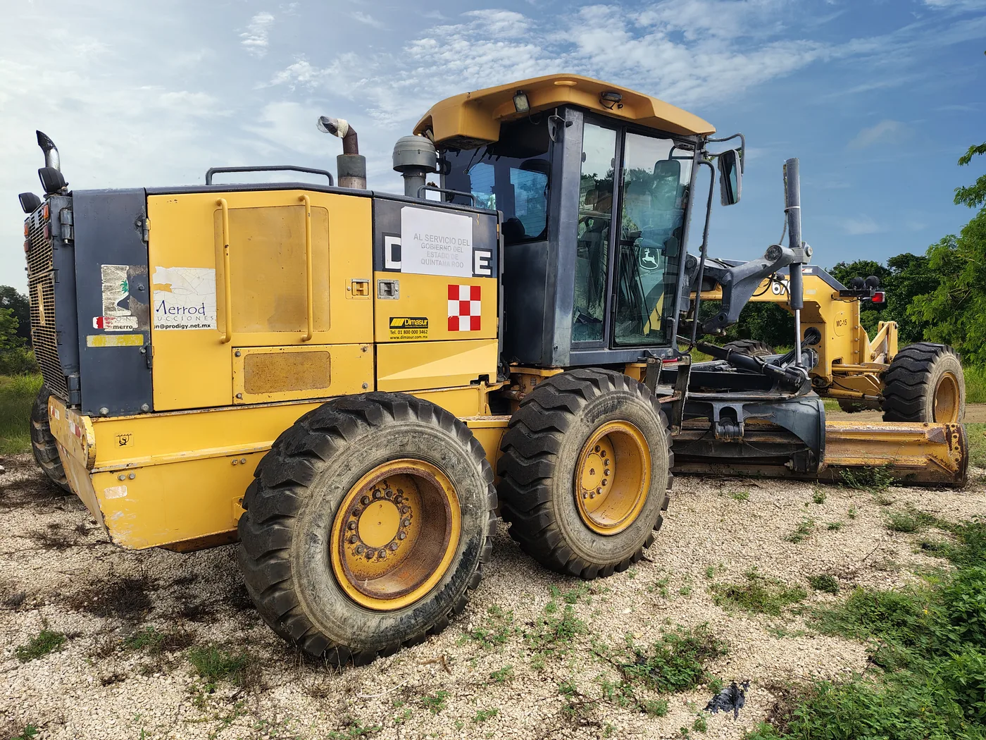 Motoconformadora John Deere 670 G, unidad MC-15