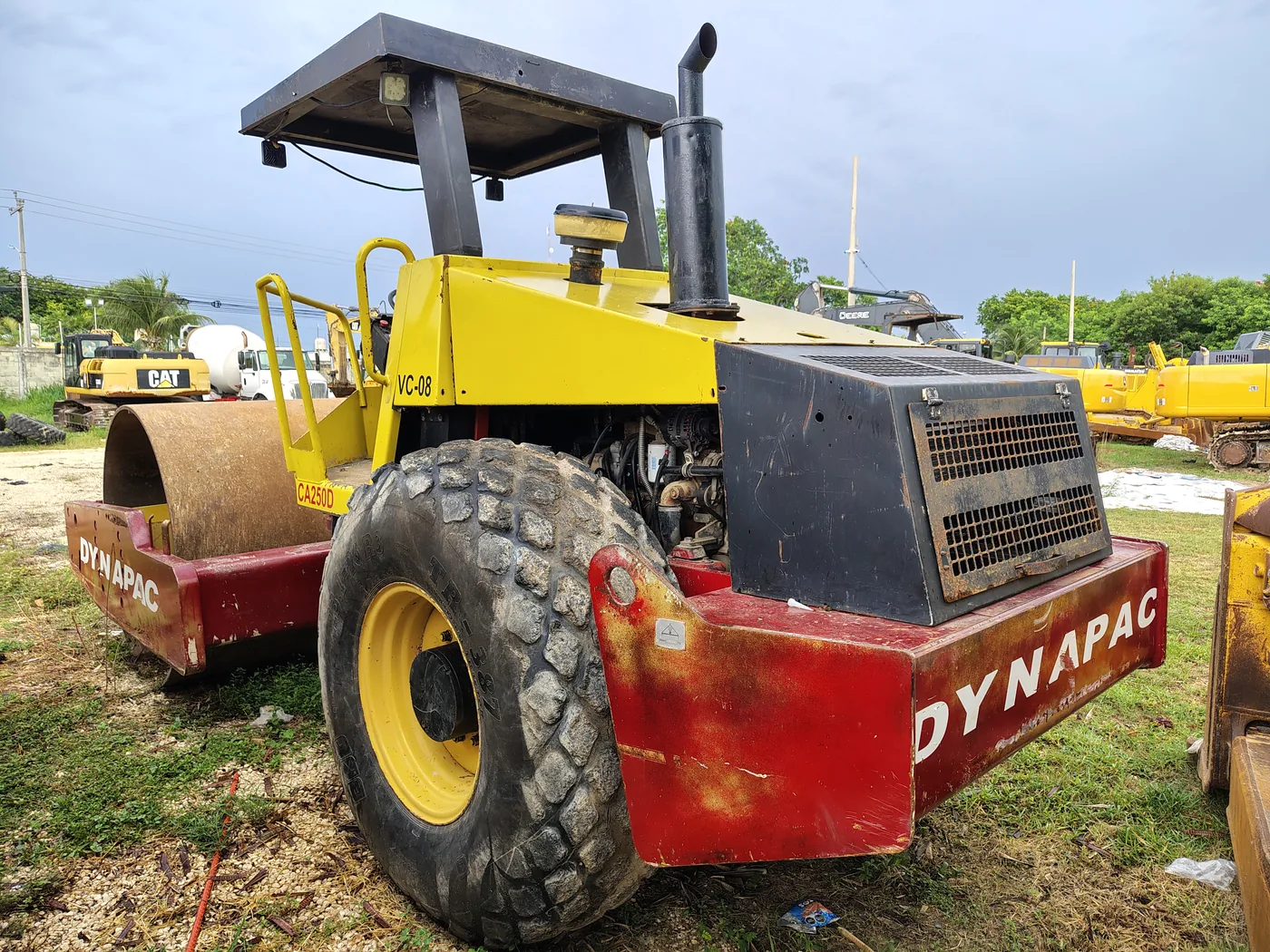 Vibrocompactador Dynapac CA 250 D, unidad VC-08