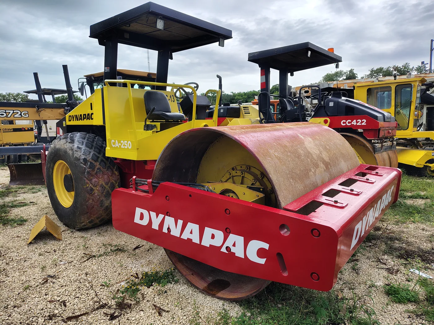 Vibrocompactador Dynapac CA 250, unidad VC-13